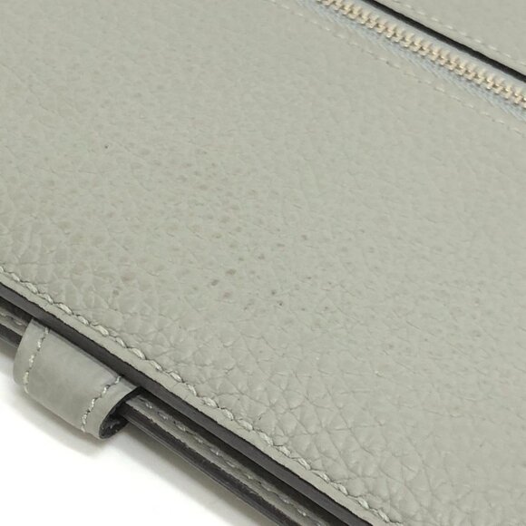 HERMES Dogon Long Wallet Bifold Long Wallet Togo Grimette (presumed) gray - Picture 10 of 15
